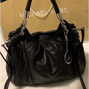 Michael Kors soft leather shoulder bag